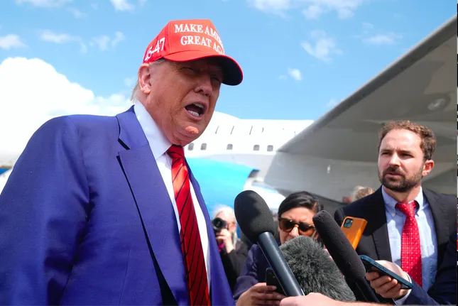 Tổng thống Mỹ Donald Trump. (Ảnh: AP)