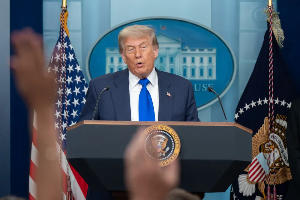 Tổng thống Mỹ Donald Trump. Ảnh: WHITE HOUSE