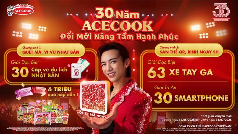 2-1751293196-6663-1751293757 Acecook trao hơn 1,3 triệu giải thưởng mừng hành trình 30 năm - 3
