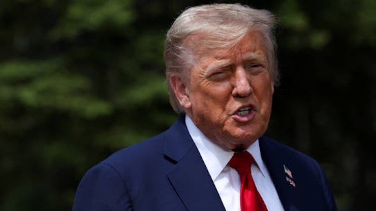 Tổng thống Mỹ Donald Trump. Ảnh: Suzanne Plunkett-Pool/Getty Images.