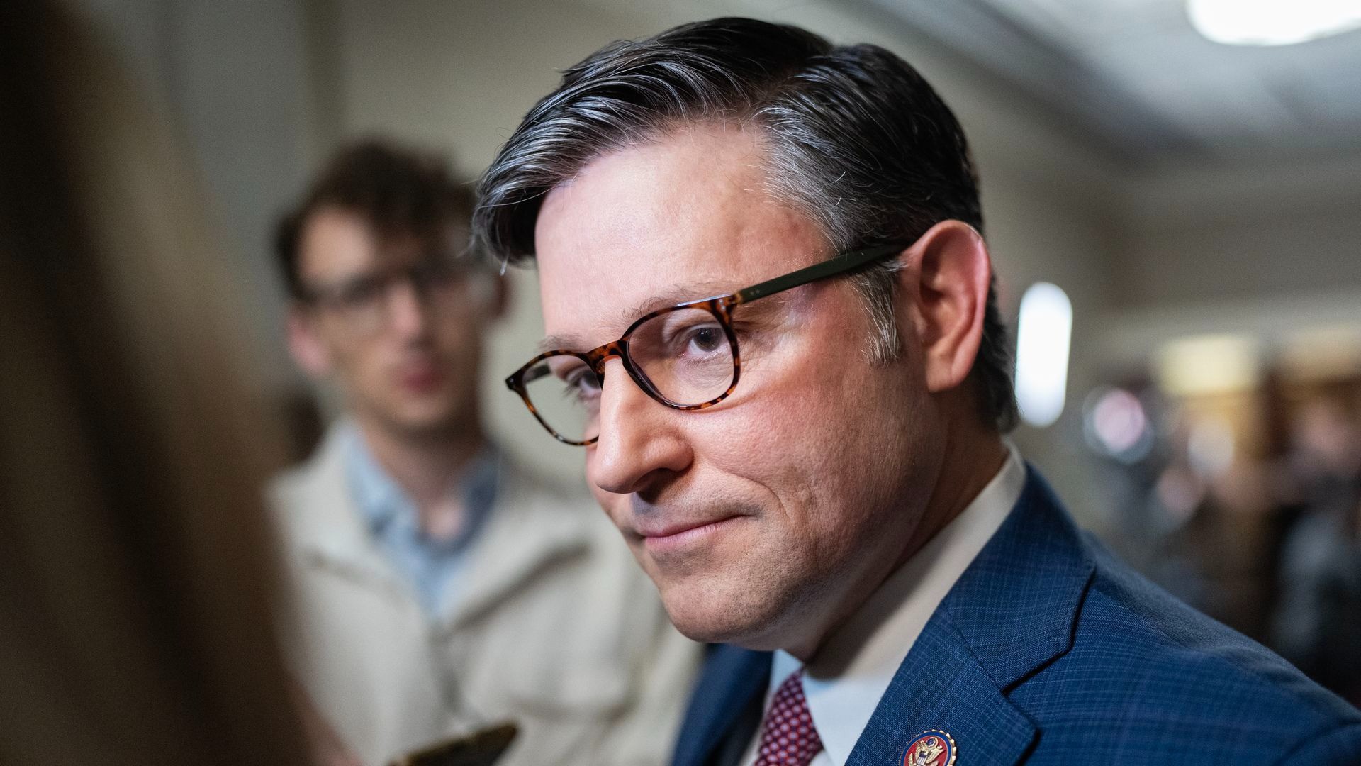 Chủ tịch Hạ viện Mỹ Mike Johnson. Ảnh: Getty